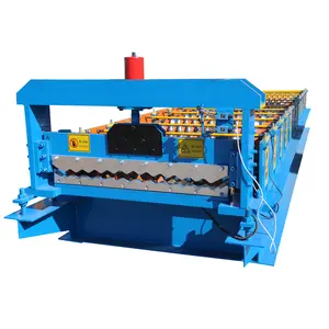 Galvanization Steel Sheets Roofing Tile Making Machine Corrugated Roofing Tile Cold Roll Forming Machine