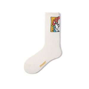 Chaussettes de mode personnalisées de haute qualité avec logo jacquard, design gratuit - Product Image 4