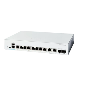 Commutateur réseau administrable d'entreprise C1300-8P-E-2G Catalyst1300 Series 8x Gigabit PoE+ 2x SFP Ethernet, capacité 68 Gbit/s - Empilable - Product Image 2