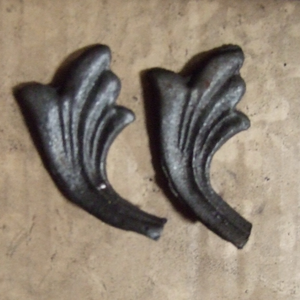 metal gate leaf decoration - Product Image 3