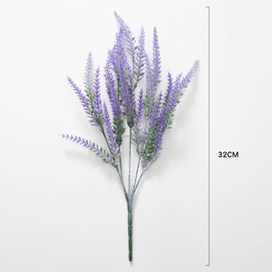 S026 vente en gros <span class=keywords><strong>pas</strong></span> <span class=keywords><strong>cher</strong></span> décoratif fleur artificielle en plastique plantes de <span class=keywords><strong>lavande</strong></span> simulation fleur plante artificielle <span class=keywords><strong>lavande</strong></span> artificielle - Product Image 2