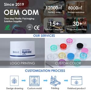 Botol Kosmetik PP Sentuhan Lembut Warna <span class=keywords><strong>Pink</strong></span> Isi Ulang 20g, Wadah Krim Lulur Tubuh Kosong dengan Tutup Ulir untuk Perawatan Kulit dan Losion - Product Image 4