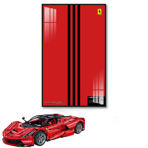 Compatible avec les modèles de voitures de course McLaren F1, cadre photo en plastique ABS, fixation murale pour 911, Bugatti, Lamborghini, Land Rover - Product Image 5