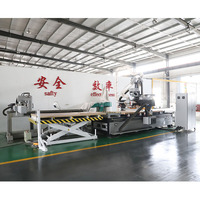Ligne de production de meubles, armoires, fraisage, perçage, machine de fraisage CNC