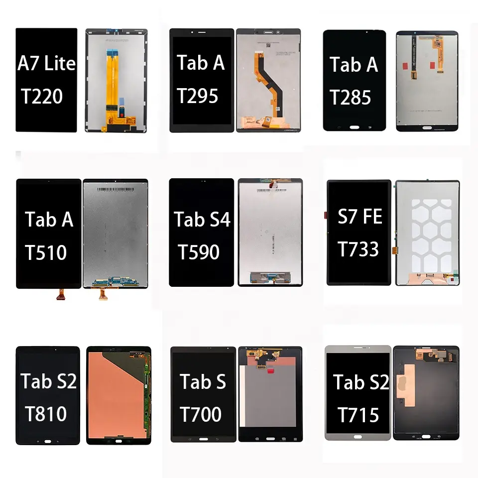 Layar LCD Tablet T220 T225, layar LCD layar sentuh untuk Samsung Galaxy Tab A7 Lite SM-T220 (WIFI) SM-T225 (3G)