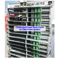 Système d'alimentation télécom Eltek 48V, rack d'alimentation 1U FP2 PS4 Rect 4AC HC HVDC Subrack 268035, module d'alimentation télécom