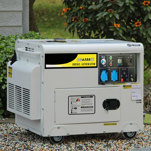 เครื่องกำเนิดไฟฟ้าดีเซลขนาดเล็กสำหรับครัวเรือน เงียบพิเศษ 10kw 12kw 15kw 15kva กระแสไฟฟ้า 200a แบบโครงเปิด พร้อมตัวเลือก ATS 240v แบบเก็บเสียง - Product Image 1