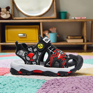 Nouvelles <span class=keywords><strong>sandales</strong></span> de sport de plein air d'été pour garçons chaussures de plage à bout fermé avec soutien de la voûte plantaire au design <span class=keywords><strong>Spiderman</strong></span> - Product Image 6