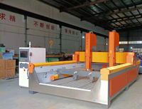 Machine de gravure CNC JK personnalisée à 2 têtes pour la pierre avec moteur et moteur électrique de 5,5 kW, gravure automatique