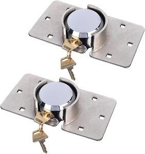 YH9600 مقطورة ثقيلة مستديرة قفل سطح صلب مقوى مجلفن بجودة جميلة ، قفل أمان بمشبك غلق - Product Image 6