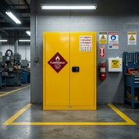 Armoire de sécurité anti-corrosion certifiée CE Cartmay, armoire de stockage de peinture en aérosol, armoire anti-explosion et anti-incendie à vendre