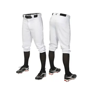 Custom Honkbal Broek Groothandel Honkbal Softbal Broek Sublimatie Shorts Sportkleding Fleece Stof Digitale Print Unisex