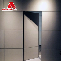 Panneau composite aluminium-plastique pour façade murale intérieure, panneau composite décoratif Dibond 3 mm, panneau composite aluminium