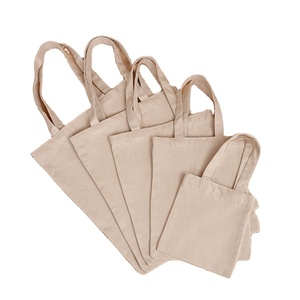 Wholesale Custom Print Logo Eco-friendly Durable Reusable Promotional Printed Shopping <b>Bags</b> <b>Plain</b> White Cotton Canvas <b>Bag</b> - Product Image 4