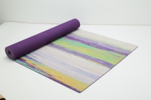 Thảm yoga nhiều màu chống trượt hai mặt khối Màu Sáng Tạo + màu tím đặc - Product Image 4