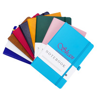 Carnets multicolores de haute qualité, le choix des étudiants, vente chaude en usine, carnets durables en cuir PU