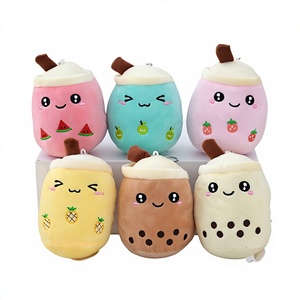Nuevo Llavero de Peluche con Forma de Taza de Té de Burbujas, Accesorio para Bolsos, Regalo Pequeño para Tiendas de Té de Frutas y Té con Leche, <span class=keywords><strong>Lisi</strong></span> Velvet PP - Product Image 1