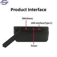 Mini traceur GPS 4G LTE pour voiture avec géolocalisation, universel 9V-90V, petite taille, rechargeable, pour enfants, biens personnels, dispositif anti-perte