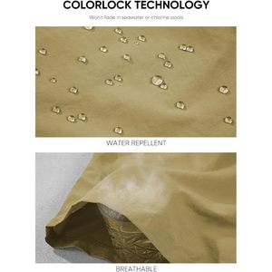 กางเกงว่ายน้ำชายหาดสำหรับผู้ชายกางเกงว่ายน้ำชายหาดพิมพ์ลายตาข่ายซับในสำหรับฤดูร้อนน้ำหนักเบาออกแบบได้ตามต้องการ - Product Image 3