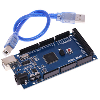Module d'écran tactile LCD TFT de 3.2 pouces + carte adaptateur de bouclier de 3.2 pouces + Mega2560 Mega 2560 R3 CH340 avec USB pour Kit Arduino