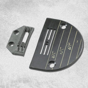 147150LGB + 149057 Plaque à aiguille et chien d'alimentation pour machine à coudre à point noué JUKI DDL-5550 8500 8700 Brother B735 B737 B757 (2 ensembles) - Product Image 2