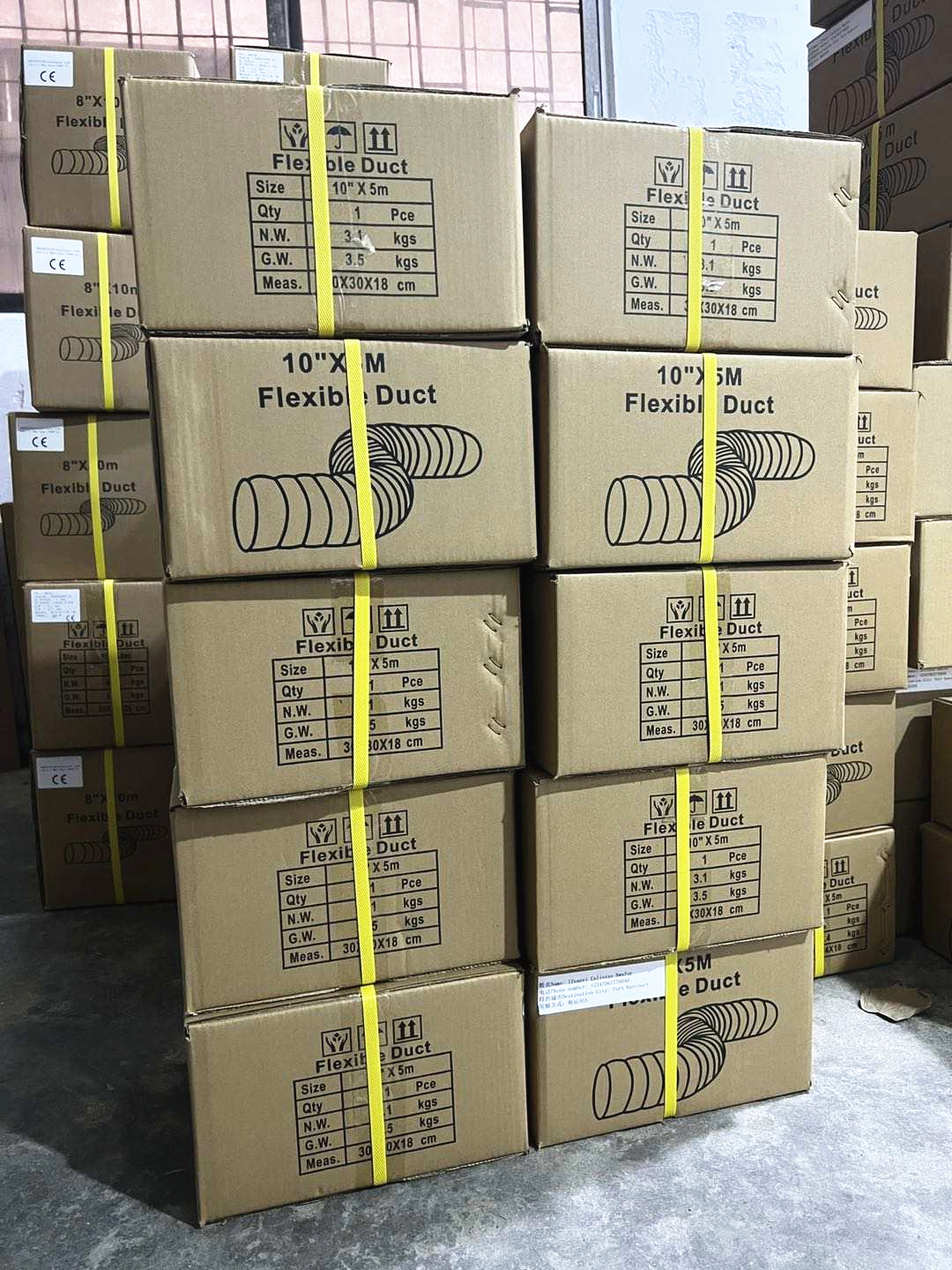 Axial fan-8-16 inch 220V Portable ventilation exhaust fan ducted fan flexible duct Small volume Ventilation fan