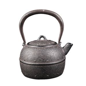 Japanese Style Iron Tea Kettle Old Natural Antique Inlaid Silver Copper Lid Cast Iron Bottle <strong>Teapot</strong> <strong>for</strong> <strong>Sale</strong> - Product Image 4
