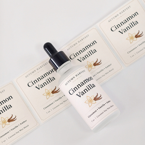 Étiquettes de parfum en rouleau, estampées à chaud, autocollantes de luxe pour l'emballage des flacons de parfum - Product Image 3