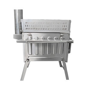 <span class=keywords><strong>เตา</strong></span><span class=keywords><strong>เผา</strong></span>ไม้สแตนเลสแบบตั้งพื้นทันสมัย ทนทาน ใช้ในบ้าน นอกบ้าน สำหรับตั้งแคมป์ ปิ้งย่าง ไร้ควัน เหมาะสำหรับปิกนิก - Product Image 2