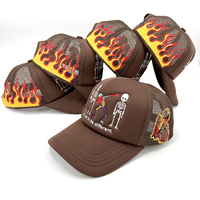 Gorra Trucker de Espuma de Poliéster de 5 Paneles con Logotipo Bordado Personalizado de Alta Calidad al por Mayor para Fabricantes