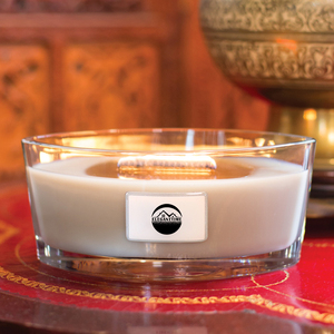 <span class=keywords><strong>Bougie</strong></span> parfumée à la soja WoodWick WOOD SMOKE personnalisée <span class=keywords><strong>de</strong></span> luxe, aromathérapie, décoration et soulagement du stress avec couvercles - Product Image 5