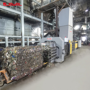 America più caldo 250T scatola di cartone tessile rottami pressa balle orizzontale pressa idraulica - Product Image 6