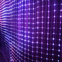 Écran LED à mailles de pixels KCX P25, taille personnalisable, RGBIC, couleur magique programmable, décoration de Noël, affichage pour les fêtes