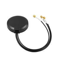 Antenne Combinée FS-C6 OEM 3-en-1 Adhésive pour MDVR, Câble RG174 3.0M, Connecteur 4G LTE WIFI GPS, Polarisation Verticale/RHCP
