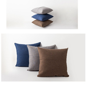 Custom tutto stampato copricuscino copricuscino copricuscini decorativi in cotone lino - Product Image 3