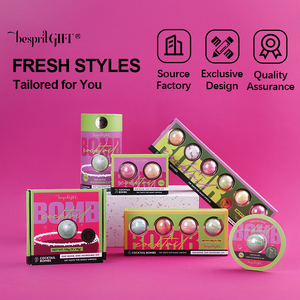 BespritGift Bombes à cocktail personnalisées de haut niveau Boissons fizz Coffret cadeau comestible créatif Boules à cocktail pour les amateurs de cocktails et <span class=keywords><strong>bar</strong></span> - Product Image 5
