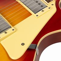 Kit complet de guitare électrique LP pour débutants, style Les Paul, guitare en bois massif avec sac, sangle et câble, ensemble de démarrage tout-en-un