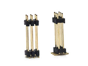 Conector de Pines de Paso de 2.0mm, Doble Fila, SMT, SQ0.5mm, Doble Plástico, H:2.0mm, 2*3P - Product Image 6