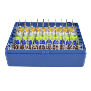 50 Piece Pcb Drill Bit Set 0.5-0.9mm Carbide Metric Short Length For Nonferrous Metals Aluminum Drilling - Product Image 3