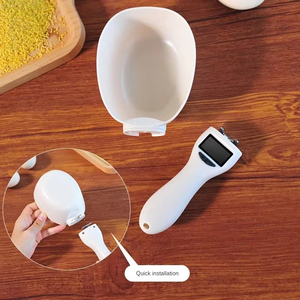 Wholesale Pet Food Scale LCD Electronic Weighing Tool Dog Feeding <b>Measuring</b> <b>Spoon</b> Digital Display Kitchen - Product Image 2