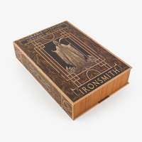 Boîtes cadeaux rigides en carton de luxe avec logo UV personnalisé, forme de livre, pour l'emballage de vêtements