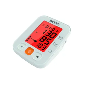 جهاز مراقبة ضغط الدم-SCIAN, جهاز مراقبة ضغط الدم مع إضاءة خلفية ، طبي سريري ، ذراع أعلى الذراع ، جهاز مراقبة ضغط الدم