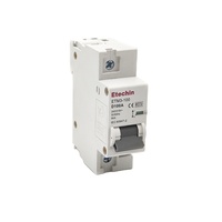 Disjoncteur miniature Capacité de rupture élevée mcb 1P 63A 230v 50/60Hz 6kA Certificat CE mcb