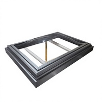 Ventes en croissance : Fenêtres de toit dôme isolantes thermiquement, cadre en alliage d'aluminium, lumière douce, verre PC double couche