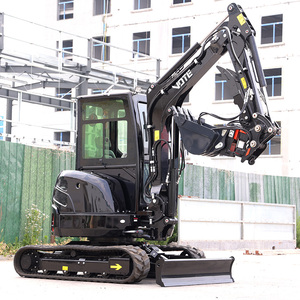 FREE SHIPPING <b>Mini</b> Excavator 3.5 Ton CE Farm New Crawler Digger Excavadora Small Excavators Machine Home Courtyard Renovation 1 - Product Image 6