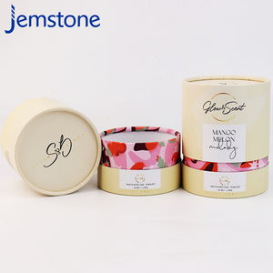 Emballage écologique en tube de carton artisanal pour bougies et bocaux en verre, matériaux recyclables - Product Image 2