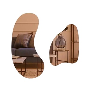 Custom Size Shape Cut Decorative <strong>Star</strong> Moon Irregular Shaped Wall <strong>Mirror</strong> for Bathroom - Product Image 1