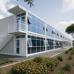 Casa Contenedor Modular de 2 Pisos con <span class=keywords><strong>Aislamiento</strong></span> Térmico para Campamento de Invierno - Product Image 2