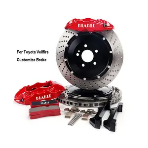 Klakle Auto Onderdeel Brake Kit GT4 345*28Mm Achter Remschijf Voor Honda Civic Fd