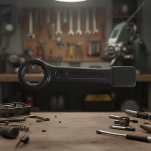 Clé polygonale Fervi en chrome vanadium 12 mm, outil à embout ouvert métrique - Product Image 3